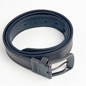 LEVI’S STRAUSS Dark Brown Leather Belt, Size 42
